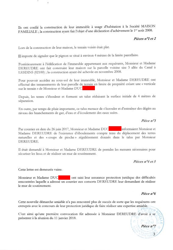 Pièce N° 2b Page 3 sur 59 ASSIGNATION EN REFERE du 19 Juillet 2019 AFFAIRE CRIMINELLE «MES CHERS VOISINS» Violences, Extorsion de Fonds, Maître Marc ANTONINI à l'œuvre et ce avec la bénédiction de toutes nos Institutions www.jesuispatrick.fr