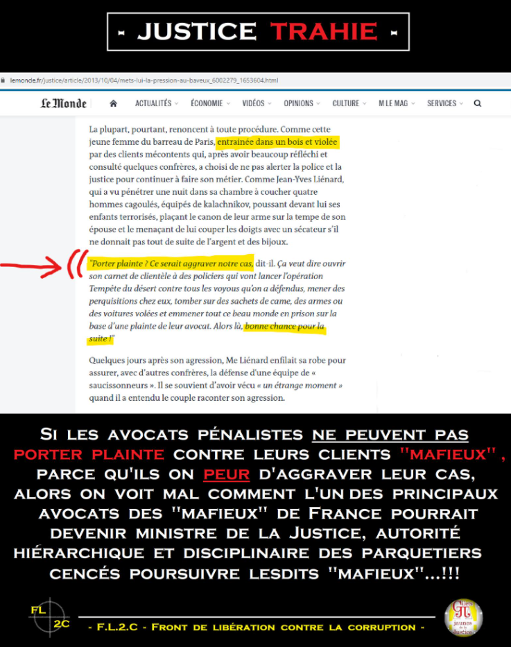 Facebook WIL PIRS Maître Wildfried PARIS AVOCAT DISSISENT Menacé de mort en FRANCE www.jesuispatrick.fr ALERTE ROUGE www.alerterouge-france.fr