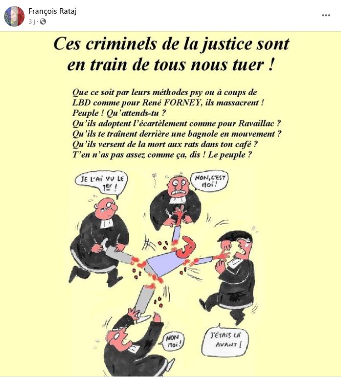 Monsieur René FORNEY Victime d'une tentative d'assassinat le Samedi 12 Novembre 2022 vers 15h50 sur le pont de CATANE côté SEYSSINET (38170). Il accuse les Milieux de la Corruption dans les Institutions du CARTEL GRENOBLOIS  (Justice, Police, Immobilier) 