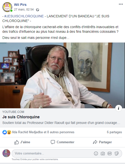 Facebook WIL PIRS Maître Wildfried PARIS AVOCAT DISSISENT Menacé de mort en FRANCE ww