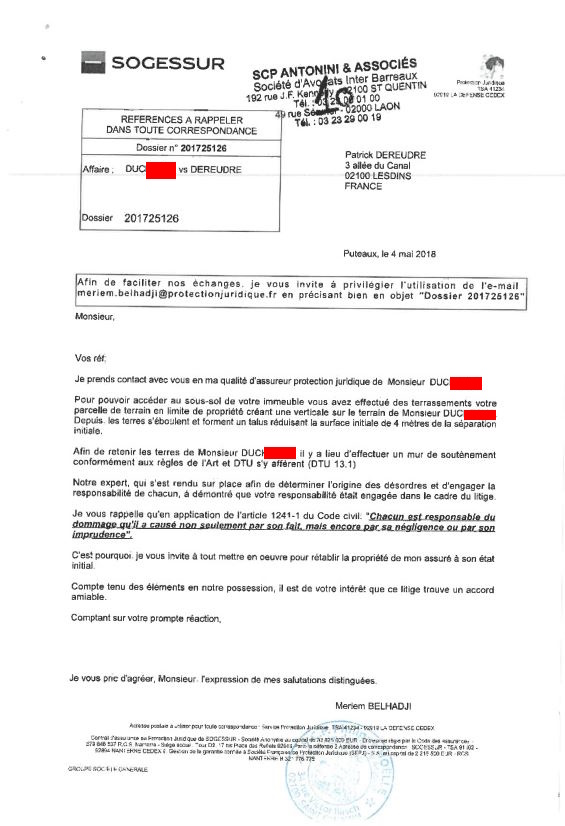 Pièce N° 2b Page 51 sur 59 ASSIGNATION EN REFERE du 19 Juillet 2019 AFFAIRE CRIMINELLE «MES CHERS VOISINS» Violences, Extorsion de Fonds, Maître Marc ANTONINI à l'œuvre et ce avec la bénédiction de toutes nos Institutions www.jesuispatrick.fr