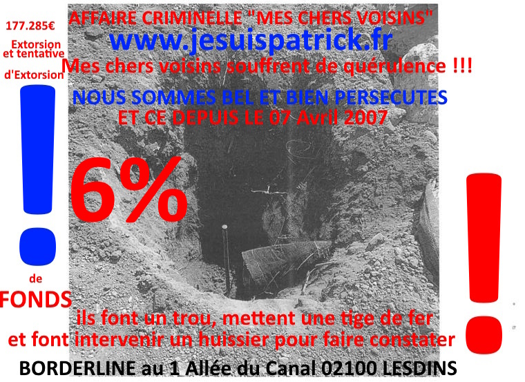 Pièce N°6c) Page 112sur134 AFFAIRE CRIMINELLE «MES CHERS VOISINS» SIGNIFICATION DE JUGEMENT, Violences, Extorsion de Fonds, Tentative Extorsion de Fonds, Maître Marc ANTONINI à l'œuvre et ce avec la bénédiction de nos Institutions www.jesuispatrick.fr