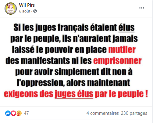 Facebook WIL PIRS Maître Wildfried PARIS AVOCAT DISSISENT Menacé de mort en FRANCE www.jesuispatrick.fr ALERTE ROUGE www.alerterouge-france.fr