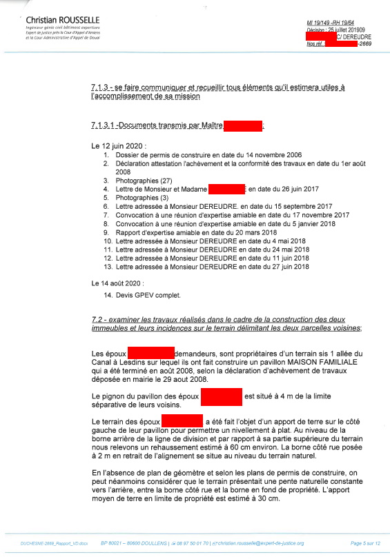 #StopCorruptionStop RAPPORT DEFINITIF EXPERT JUDICIAIRE Christian ROUSSELLE AFFAIRE MES CHERS VOISINS www.jenesuispasunchien.fr www.jesuisvictime.fr www.jesuispatrick.fr NE RENONCEZ JAMAIS LE PAIN & LA LIBERTE POUSSENT SUR LA MÊME TIGE