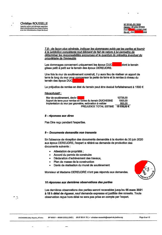 #StopCorruptionStop page 17sur40  Pièces de Me PROUT PROUT AFFAIRE CRIMINELLE «MES CHERS VOISINS» Maître vous êtes corrompue www.jesuispatrick.fr