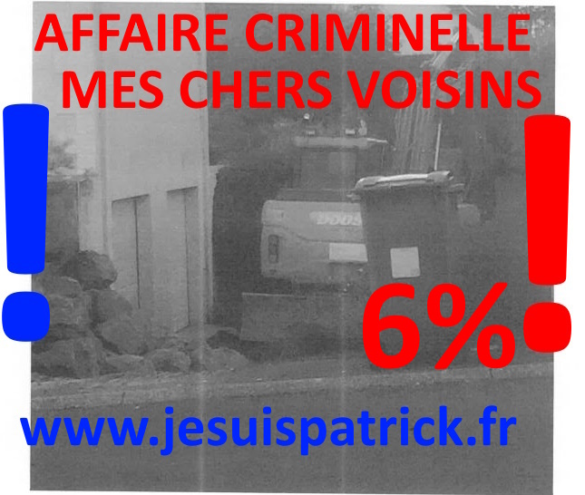 Pièce N°6c) Page 116sur134 AFFAIRE CRIMINELLE «MES CHERS VOISINS» SIGNIFICATION DE JUGEMENT, Violences, Extorsion de Fonds, Tentative Extorsion de Fonds, Maître Marc ANTONINI à l'œuvre et ce avec la bénédiction de nos Institutions www.jesuispatrick.fr