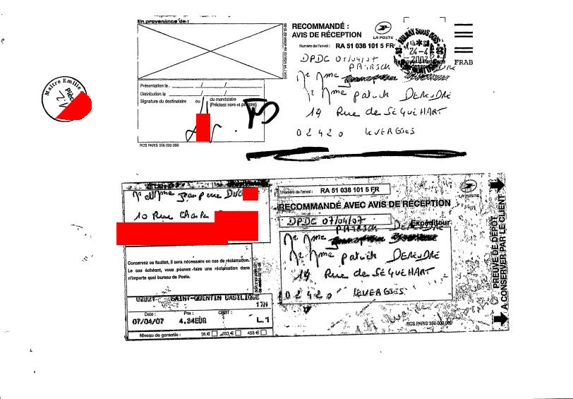 #StopCorruptionStop page 02sur40  Pièces de Me PROUT PROUT AFFAIRE CRIMINELLE «MES CHERS VOISINS» Maître vous êtes corrompue www.jesuispatrick.fr
