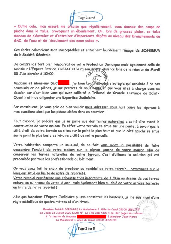 Pièce N° 1a) Page 21 sur 69 Pour preuve de notre bonne foi... AFFAIRE CRIMINELLE «MES CHERS VOISINS» Violences, Extorsion de Fonds, Maître Marc ANTONINI à l'oeuvre et ce avec la bénédiction de toutes nos Institutions www.jesuispatrick.fr