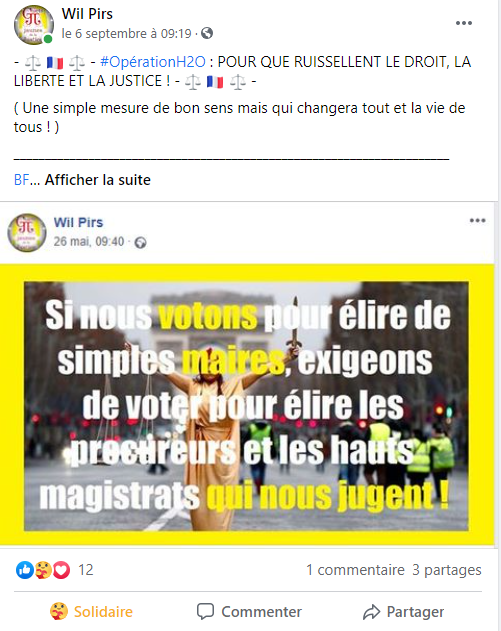 Facebook WIL PIRS Maître Wildfried PARIS AVOCAT DISSISENT Menacé de mort en FRANCE www.jesuispatrick.fr ALERTE ROUGE www.alerterouge-france.fr