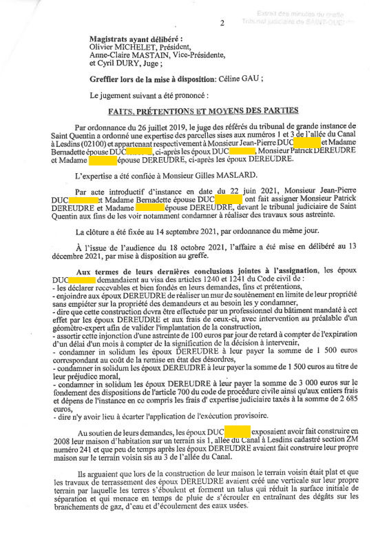 Signification d'un jugement rendu en premier ressort en notre absence SCANDALEUX FORFAITURE FAUX EN ECRITURES PUBLIQUES CORRUPTION Affaire mes Chers Voisins www.jesuispatrick.fr www.jesuisvictime.fr #Stop VENDETTA depuis Conflit intérêts avec Me MARGULES