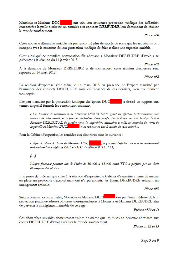 3Conclusions reçus le 14/02/24 AFFAIRE CRIMINELLE «MES CHERS VOISINS» SIGNIFICATION DE JUGEMENT, Violences, Extorsion de Fonds, Tentative Extorsion de Fonds, Maître Marc ANTONINI à l'œuvre et ce avec la bénédiction de nos Institutions www.jesuispatrick.fr