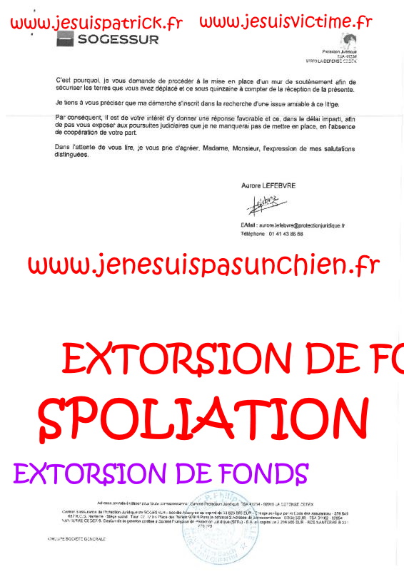 N39 Affaires Mes Chers Voisins Assignation Référé du 10 Juillet 2019 par Huissier de Justice la SCP Philippe HOELLE  à Saint-Quentin (02) #ExtorsionDeFonds www.jesuispatrick.fr www.jesuisvictime.fr www.justicemafia.fr www.jenesuispasunchien.fr #Spoliation