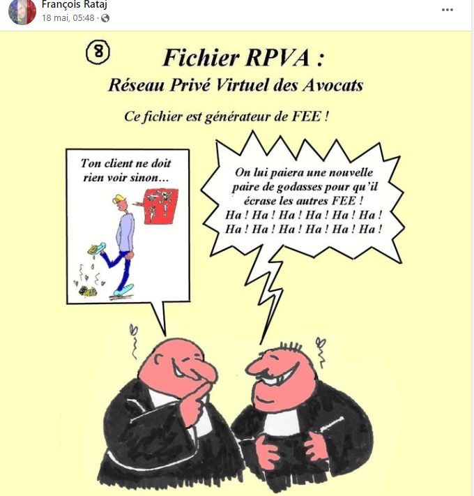La profession d'avocat doit disparaître ! de François RATAJ site Patrick DEREUDRE  www.stopcorruptionstop.fr  www.jesuisvictime.fr  www.jesuispatrick.fr PARJURE & CORRUPTION à très Grande Echelle au Coeur même de la JUSTICE & REPUBLIQUE