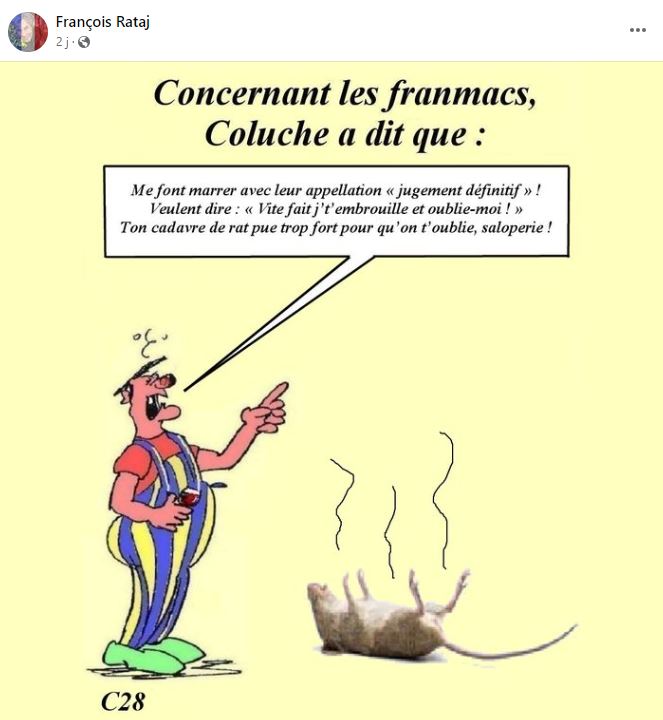 La profession d'avocat doit disparaître ! de François RATAJ site Patrick DEREUDRE  www.stopcorruptionstop.fr  www.jesuisvictime.fr  www.jesuispatrick.fr PARJURE & CORRUPTION à très Grande Echelle au Coeur même de la JUSTICE & REPUBLIQUE