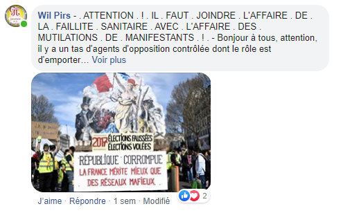 Facebook WIL PIRS Maître Wildfried PARIS AVOCAT DISSISENT Menacé de mort en FRANCE ww