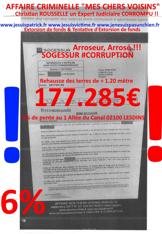 Pièce N°6c) Page 090sur134 AFFAIRE CRIMINELLE «MES CHERS VOISINS» SIGNIFICATION DE JUGEMENT, Violences, Extorsion de Fonds, Tentative Extorsion de Fonds, Maître Marc ANTONINI à l'œuvre et ce avec la bénédiction de nos Institutions www.jesuispatrick.fr