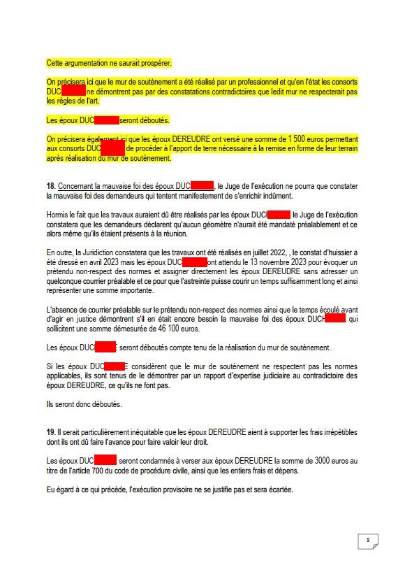 #StopCorruptionStop page 9 sur 11 Conclusion de Me PROUT PROUT AFFAIRE CRIMINELLE «MES CHERS VOISINS» Maître vous êtes corrompue www.jesuispatrick.fr