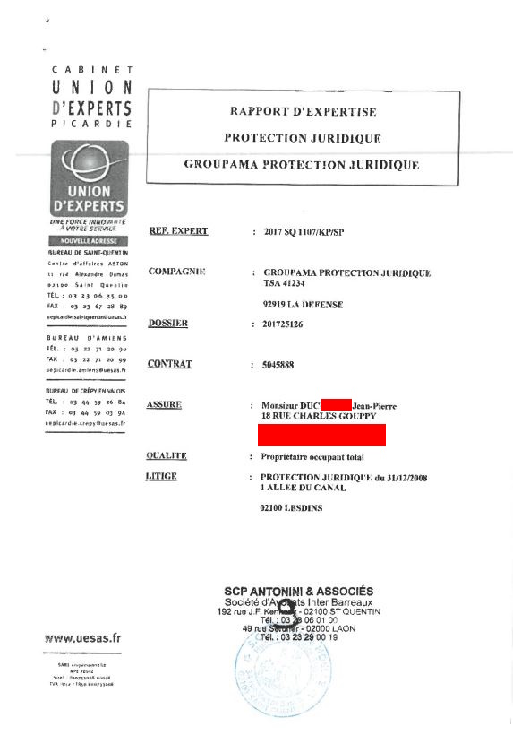 Pièce N° 2b Page 43 sur 59 ASSIGNATION EN REFERE du 19 Juillet 2019 AFFAIRE CRIMINELLE «MES CHERS VOISINS» Violences, Extorsion de Fonds, Maître Marc ANTONINI à l'œuvre et ce avec la bénédiction de toutes nos Institutions www.jesuispatrick.fr