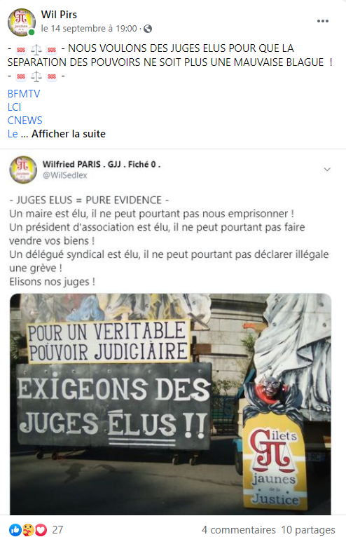 Facebook WIL PIRS Maître Wildfried PARIS AVOCAT DISSISENT Menacé de mort en FRANCE www.jesuispatrick.fr ALERTE ROUGE www.alerterouge-france.fr