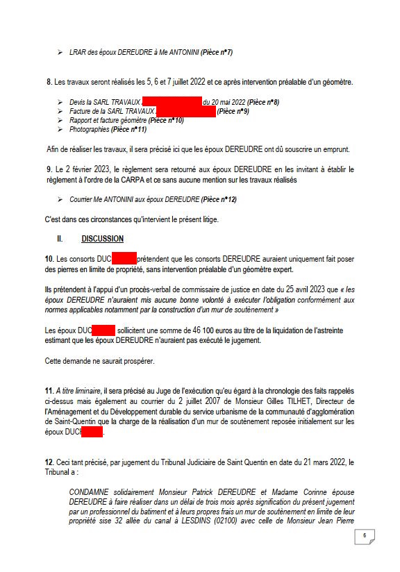 #StopCorruptionStop page 6 sur 11 Conclusion de Me PROUT PROUT AFFAIRE CRIMINELLE «MES CHERS VOISINS» Maître vous êtes corrompue www.jesuispatrick.fr