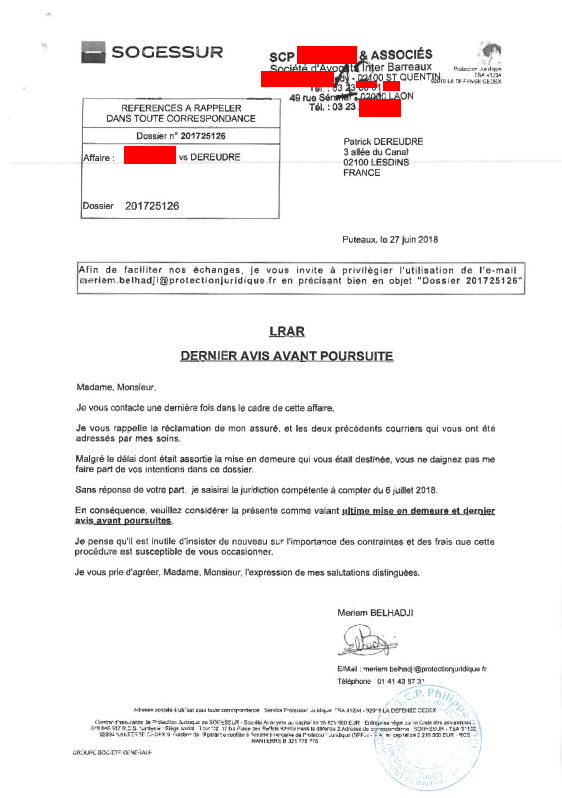 Assignation en référé du 10 Juillet 2019 AFFAIRE MES CHERS VOISINS #StopManipulationsStop #StopCorruptionStop www.jenesuispasunchien.fr www.jesuisvictime.fr www.jesuispatrick.fr NE RENONCEZ JAMAIS LE PAIN & LA LIBERTE POUSSENT SUR LA MÊME TIGE