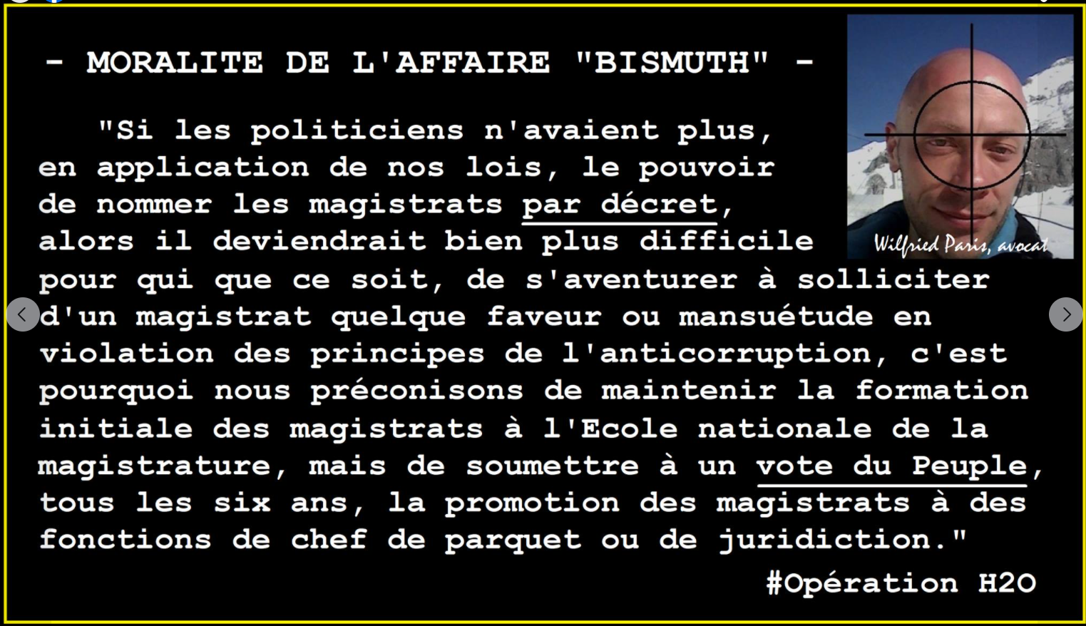 Facebook WIL PIRS Maître Wildfried PARIS AVOCAT DISSISENT Menacé de mort en FRANCE www.jesuispatrick.fr ALERTE ROUGE www.alerterouge-france.fr