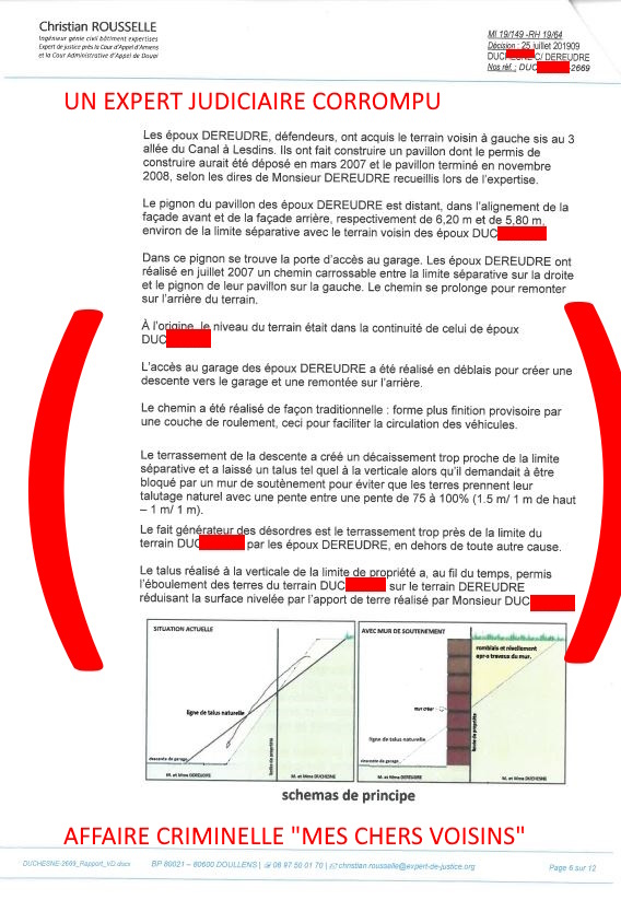 Pièce N°4b) Page 08sur16 AFFAIRE CRIMINELLE «MES CHERS VOISINS» RAPPORT DÉFINITIF, Violences, Extorsion de Fonds, Tentative Extorsion de Fonds, Maître Marc ANTONINI à l'œuvre et ce avec la bénédiction de nos Institutions www.jesuispatrick.fr