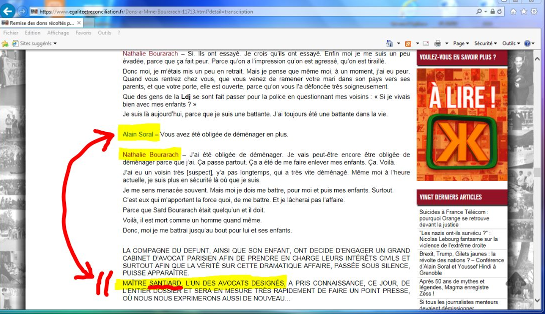 Facebook WIL PIRS Maître Wildfried PARIS AVOCAT DISSISENT Menacé de mort en FRANCE www.jesuispatrick.fr ALERTE ROUGE www.alerterouge-france.fr