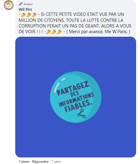 Facebook WIL PIRS Maître Wildfried PARIS AVOCAT DISSISENT Menacé de mort en FRANCE www.jesuispatrick.fr ALERTE ROUGE www.alerterouge-france.fr