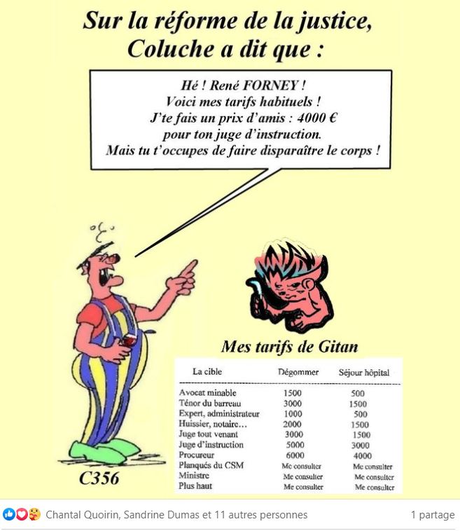 Monsieur René FORNEY Victime d'une tentative d'assassinat le Samedi 12 Novembre 2022 vers 15h50 sur le pont de CATANE côté SEYSSINET (38170). Il accuse les Milieux de la Corruption dans les Institutions du CARTEL GRENOBLOIS  (Justice, Police, Immobilier) 