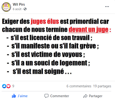 Facebook WIL PIRS Maître Wildfried PARIS AVOCAT DISSISENT Menacé de mort en FRANCE www.jesuispatrick.fr ALERTE ROUGE www.alerterouge-france.fr