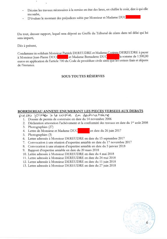 Pièce N° 2b Page 6 sur 59 ASSIGNATION EN REFERE du 19 Juillet 2019 AFFAIRE CRIMINELLE «MES CHERS VOISINS» Violences, Extorsion de Fonds, Maître Marc ANTONINI à l'œuvre et ce avec la bénédiction de toutes nos Institutions www.jesuispatrick.fr