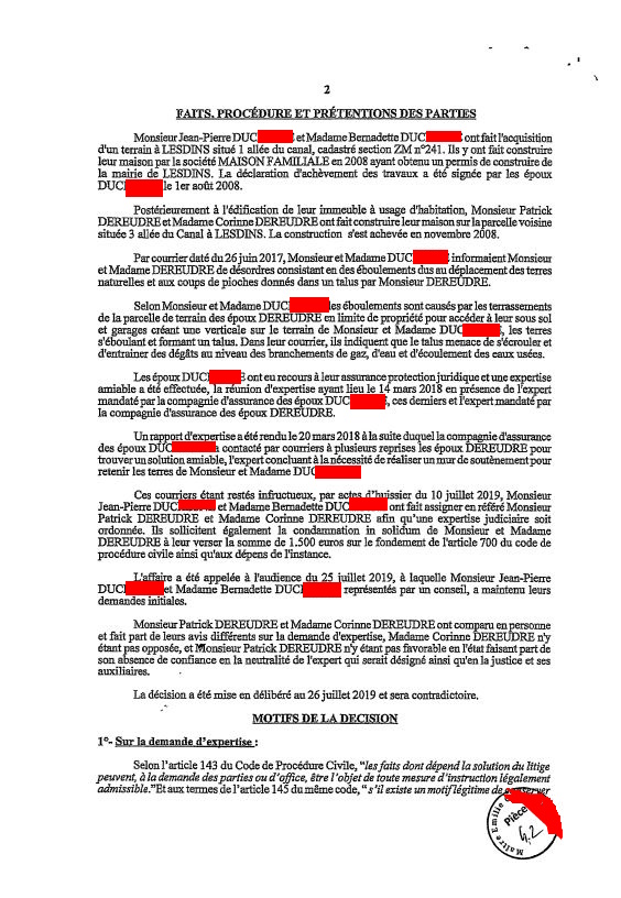 #StopCorruptionStop page 07sur40  Pièces de Me PROUT PROUT AFFAIRE CRIMINELLE «MES CHERS VOISINS» Maître vous êtes corrompue www.jesuispatrick.fr