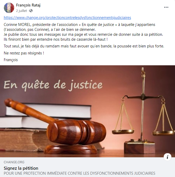 Le Carnaval Judiciaire de Nice de François RATAJ La Terre est plate ! Affaire suivante ! /  /  www.stopcorruptionstop.fr   www.jesuispatrick.fr SITE de Patrick DEREUDRE