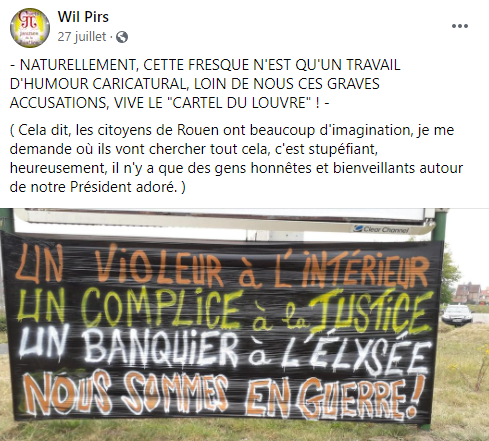 Facebook WIL PIRS Maître Wildfried PARIS AVOCAT DISSISENT Menacé de mort en FRANCE www.jesuispatrick.fr ALERTE ROUGE www.alerterouge-france.fr