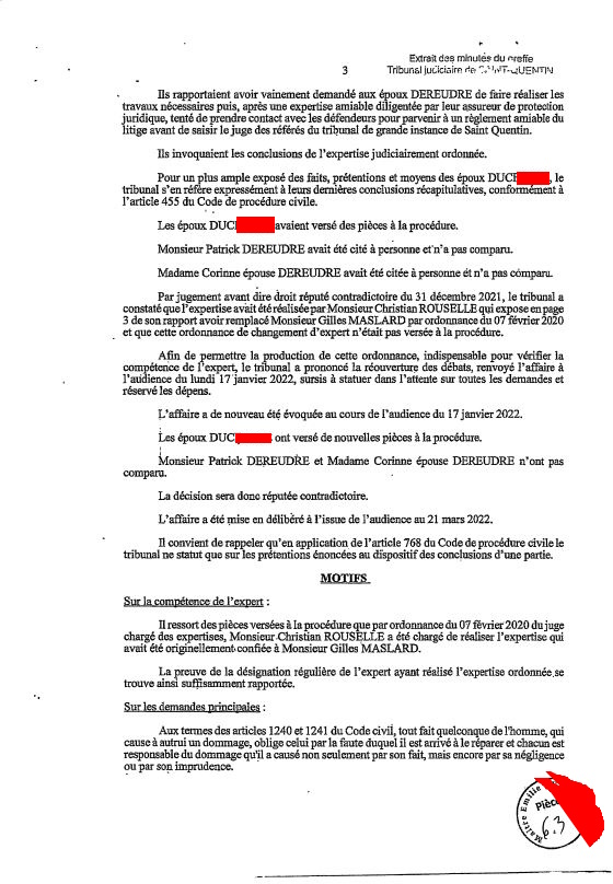 #StopCorruptionStop page 24sur40  Pièces de Me PROUT PROUT AFFAIRE CRIMINELLE «MES CHERS VOISINS» Maître vous êtes corrompue www.jesuispatrick.fr