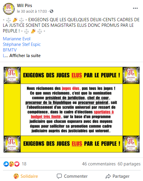 Facebook WIL PIRS Maître Wildfried PARIS AVOCAT DISSISENT Menacé de mort en FRANCE www.jesuispatrick.fr ALERTE ROUGE www.alerterouge-france.fr