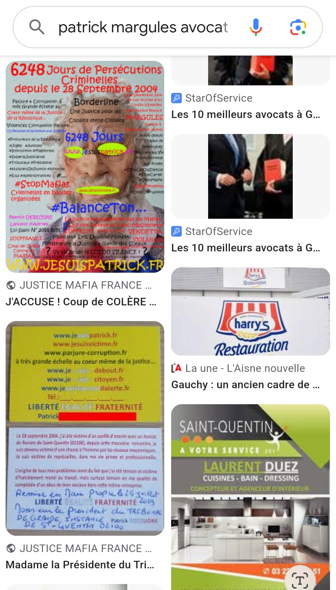 AFFAIRES CRIMINELLES LES BARONS & LES BARONNES DE LA JUSTICE 7177 Jours de persécutions criminelles en bandes organisées #CORRUPTION #VEDETTA #FAUXCRIMINELS en Ecritures Publique www.jesuispatrick.fr www.jesuisvictime.fr www.jenesuispasunchien.fr
