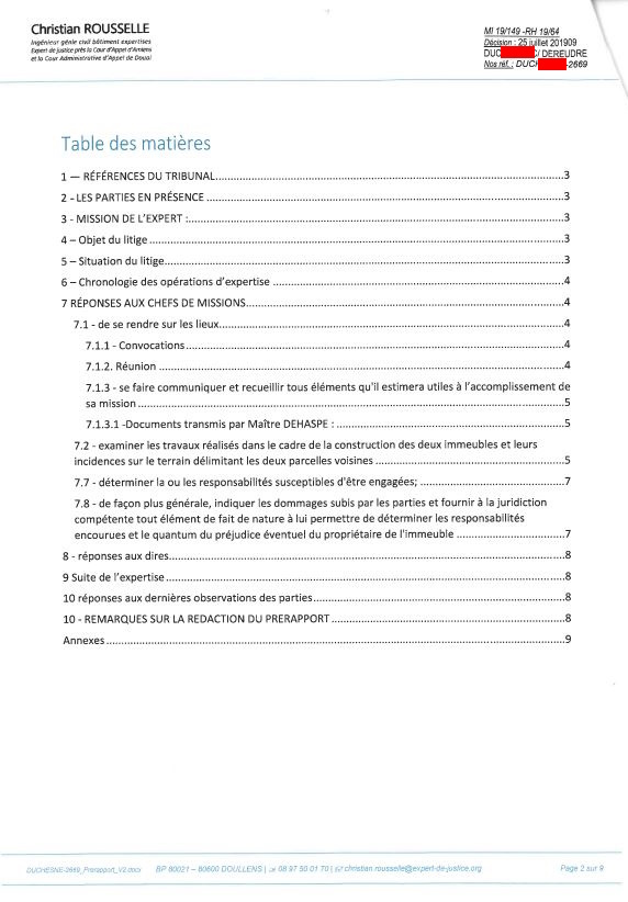Pièce N°3b) Page3 sur27 AFFAIRE CRIMINELLE «MES CHERS VOISINS» Pré-rapport Christian ROUSSELLE, Violences, Extorsion de Fonds, Tentative Extorsion de Fonds, Maître Marc ANTONINI à l'œuvre et ce avec la bénédiction de nos Institutions www.jesuispatrick.fr