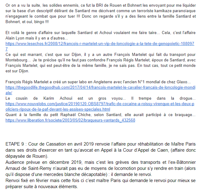 Maitre Wilfried PARIS, avocat empêché d’exercer Facebook WIL PIRS Maître Wildfried PARIS AVOCAT DISSISENT Menacé de mort en FRANCE www.jesuispatrick.fr ALERTE ROUGE www.alerterouge-france.fr