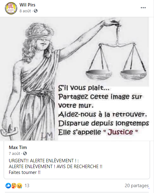 Facebook WIL PIRS Maître Wildfried PARIS AVOCAT DISSISENT Menacé de mort en FRANCE www.jesuispatrick.fr ALERTE ROUGE www.alerterouge-france.fr