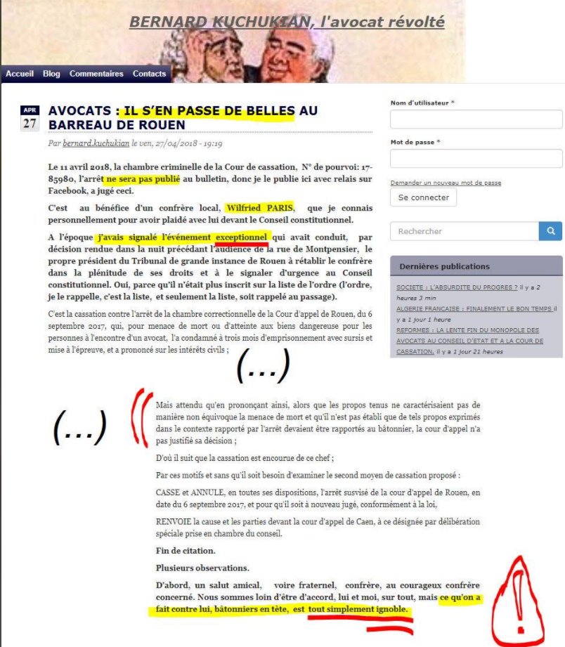 Facebook WIL PIRS Maître Wildfried PARIS AVOCAT DISSISENT Menacé de mort en FRANCE www.jesuispatrick.fr ALERTE ROUGE www.alerterouge-france.fr