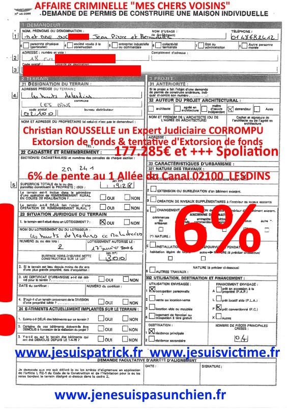 Pièce N°6c) Page 017sur134 AFFAIRE CRIMINELLE «MES CHERS VOISINS» SIGNIFICATION DE JUGEMENT, Violences, Extorsion de Fonds, Tentative Extorsion de Fonds, Maître Marc ANTONINI à l'œuvre et ce avec la bénédiction de nos Institutions www.jesuispatrick.fr