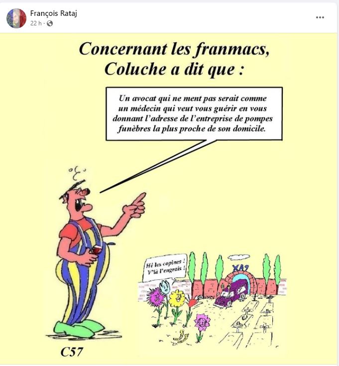 La profession d'avocat doit disparaître ! de François RATAJ site Patrick DEREUDRE  www.stopcorruptionstop.fr  www.jesuisvictime.fr  www.jesuispatrick.fr PARJURE & CORRUPTION à très Grande Echelle au Coeur même de la JUSTICE & REPUBLIQUE