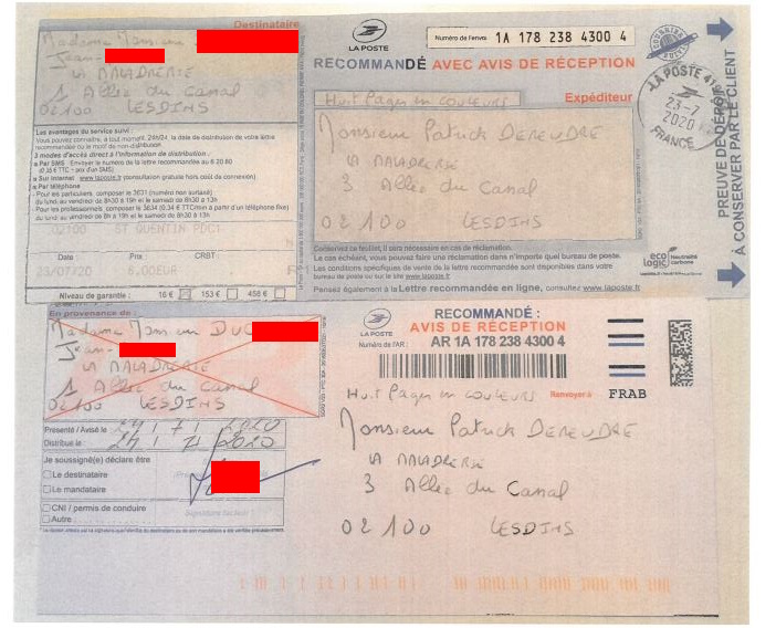 Pièce N° 1a) Page 28 sur 69 Pour preuve de notre bonne foi... AFFAIRE CRIMINELLE «MES CHERS VOISINS» Violences, Extorsion de Fonds, Maître Marc ANTONINI à l'oeuvre et ce avec la bénédiction de toutes nos Institutions www.jesuispatrick.fr
