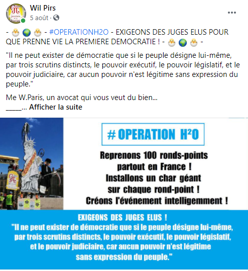 Facebook WIL PIRS Maître Wildfried PARIS AVOCAT DISSISENT Menacé de mort en FRANCE www.jesuispatrick.fr ALERTE ROUGE www.alerterouge-france.fr