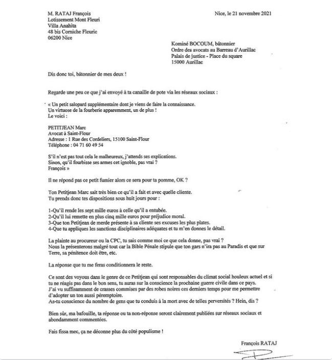 La profession d'avocat doit disparaître ! de François RATAJ site Patrick DEREUDRE  www.stopcorruptionstop.fr  www.jesuisvictime.fr  www.jesuispatrick.fr PARJURE & CORRUPTION à très Grande Echelle au Coeur même de la JUSTICE & REPUBLIQUE