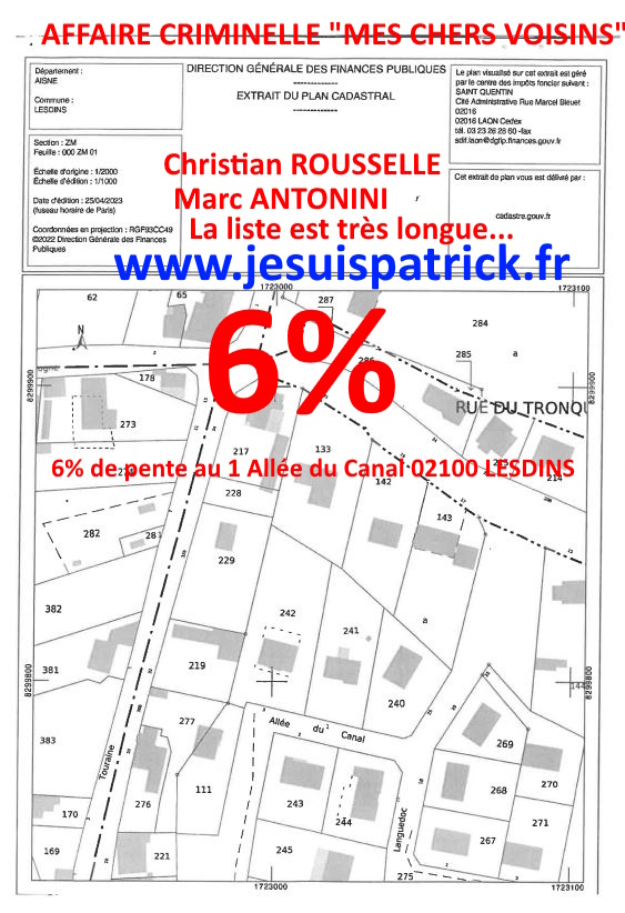 Pièce N°6c) Page 132sur134 AFFAIRE CRIMINELLE «MES CHERS VOISINS» SIGNIFICATION DE JUGEMENT, Violences, Extorsion de Fonds, Tentative Extorsion de Fonds, Maître Marc ANTONINI à l'œuvre et ce avec la bénédiction de nos Institutions www.jesuispatrick.fr