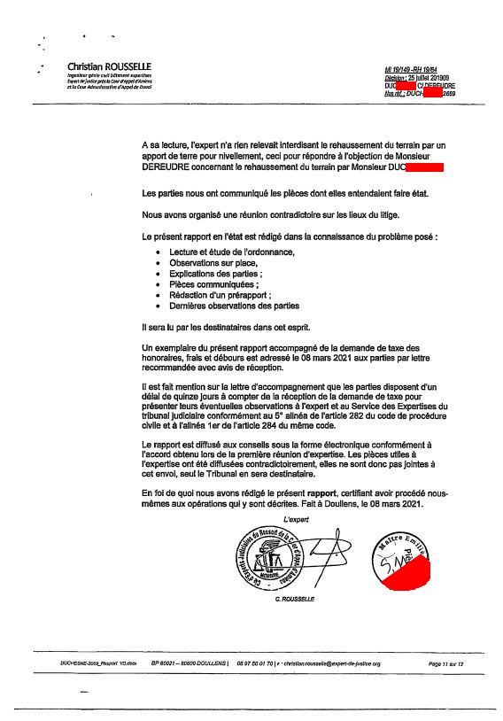 #StopCorruptionStop page 20sur40  Pièces de Me PROUT PROUT AFFAIRE CRIMINELLE «MES CHERS VOISINS» Maître vous êtes corrompue www.jesuispatrick.fr
