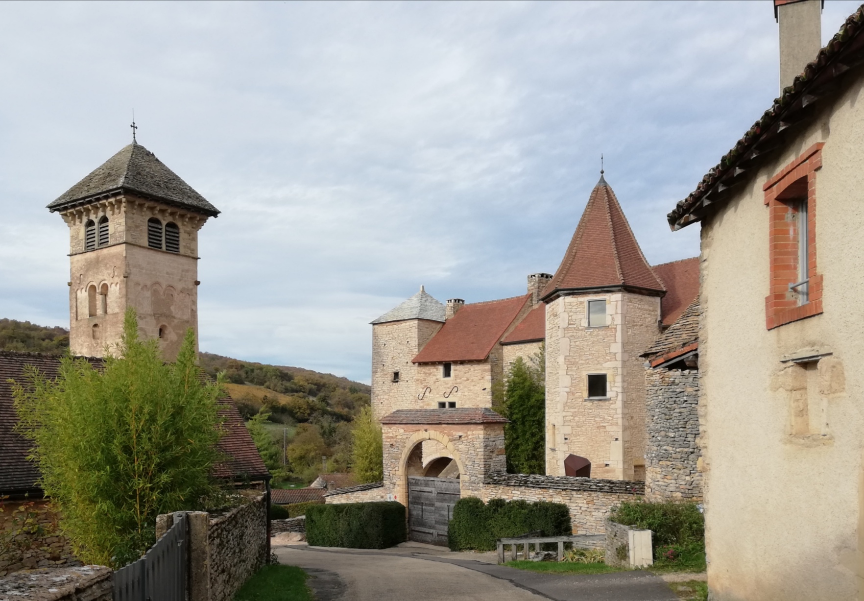 Wanderung bei Blanot